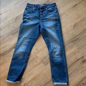 High Rise slim boyjean